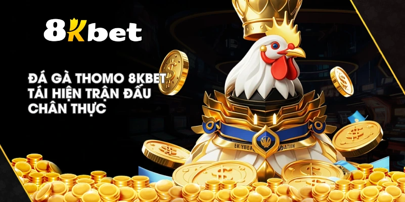 Đá Gà Thomo 8KBET tái hiện trận đấu chân thực