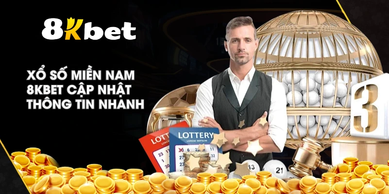 Xổ Số Miền Nam 8KBET cập nhật thông tin nhanh